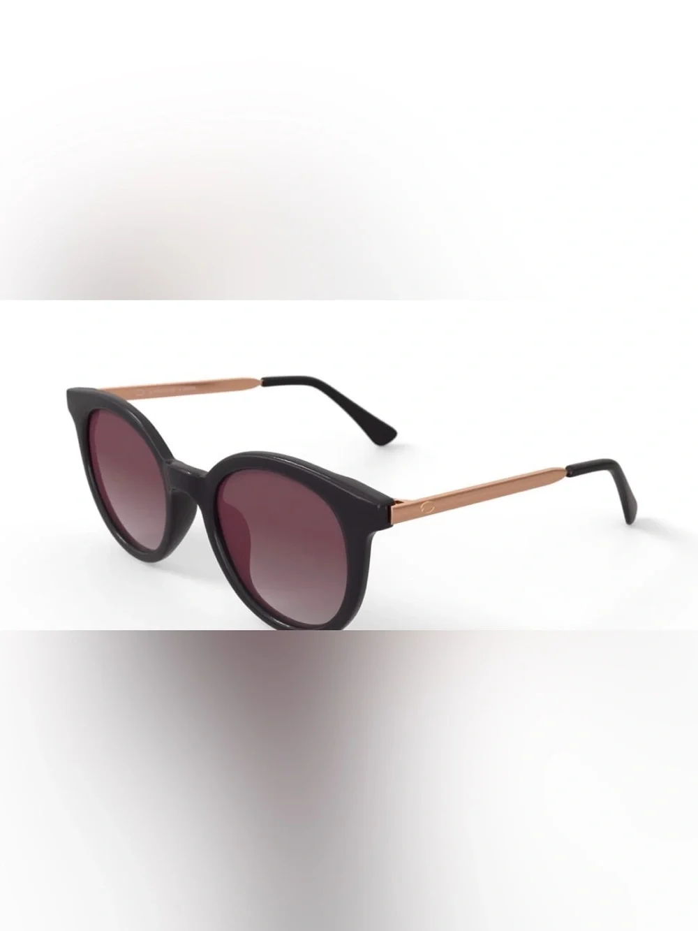 NWT Oscar De La Renta Women’s RX’able Black Rounded Cat Eye Fashion Sunglasses